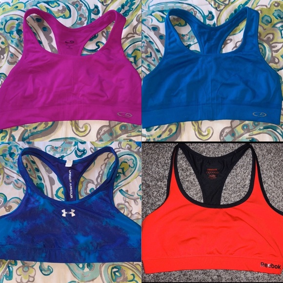 Under Armour Other - Set of 4 Various Medium Sized Sports Bras